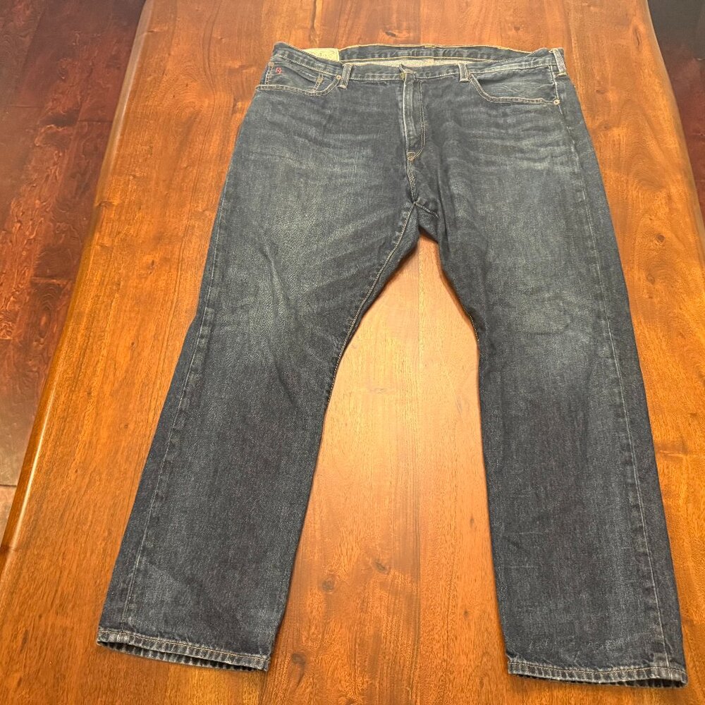 40x30 Dark Polo Ralph Lauren Hampton Straight Jean